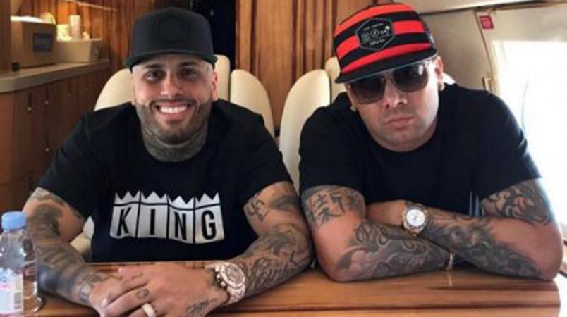 Nicky Jam y Wisin Graban videoclip en Ecuador