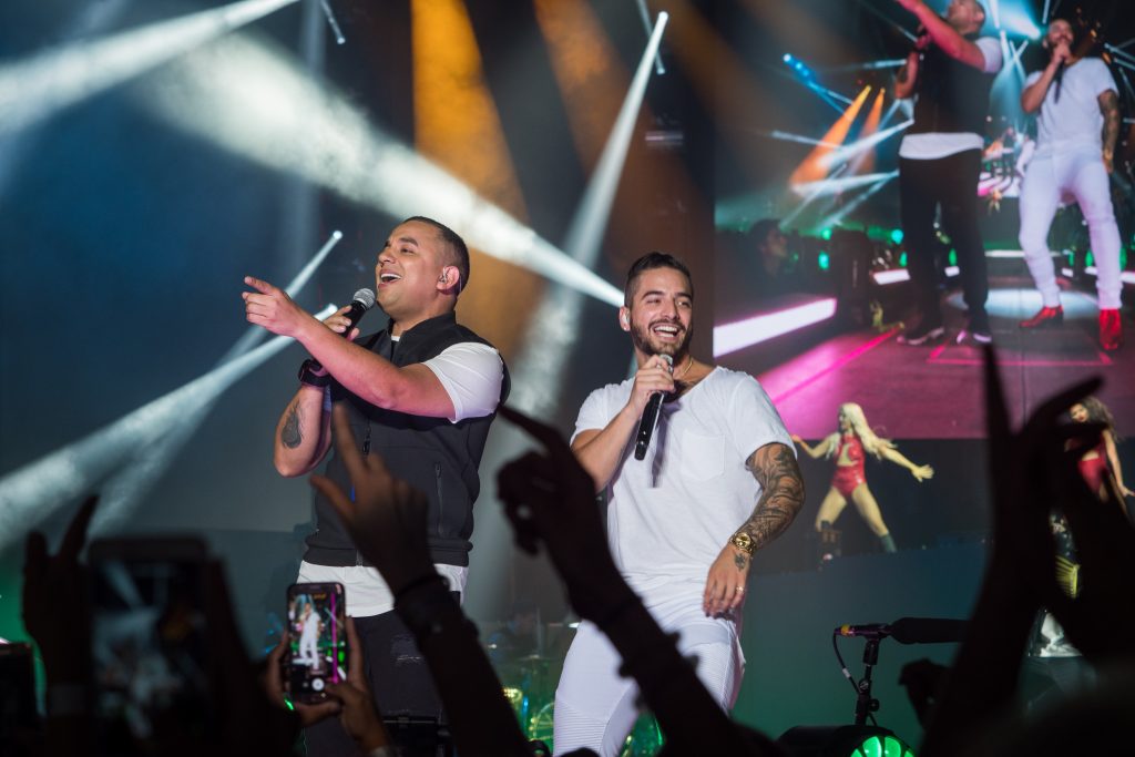 MALUMA Y FELIPE PELAEZ FELICES EN ESPAÑA