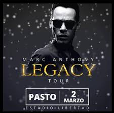 Marc Anthony llega a Pasto con su "Legacy Tour"